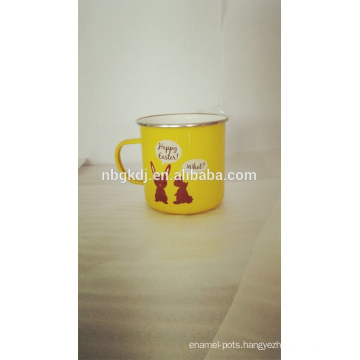 enamel coating mugs & new product hot selling drinking enamelware